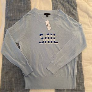 JCrew NWT “Sail” Sweater